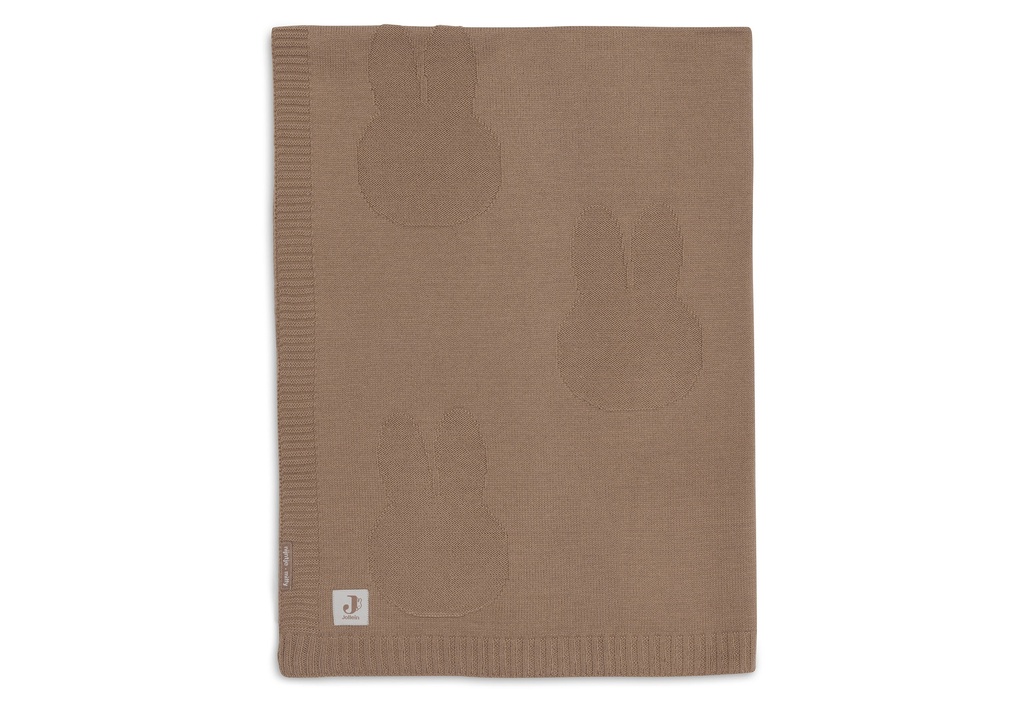 Jollein | Deken Wieg Miffy Biscuit 75x100cm
