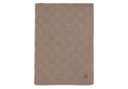Jollein | Deken Ledikant Box Knit Milky Coffee 100x150cm