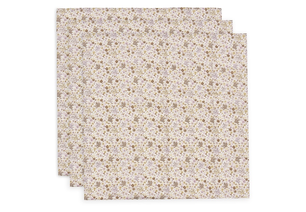 Jollein | Tetra Doek Flower Fairies 70x70cm 3-pack