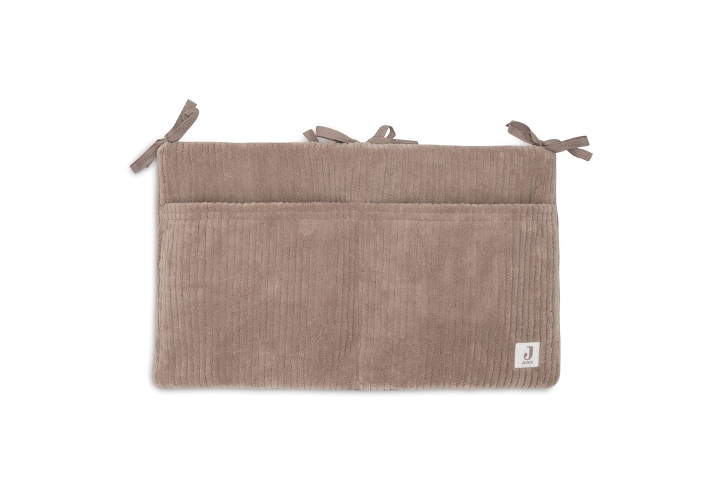 Jollein | Opbergzak Organizer Cloudy Rib Milky Coffee Bruin