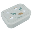 Kidzroom | Brooddoos Small Talk Dino Silicone Groen 6x17x12cm