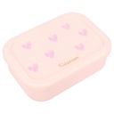 Kidzroom | Brooddoos Magical Meadows Roze/Paarse Hartjes 6x17x12cm