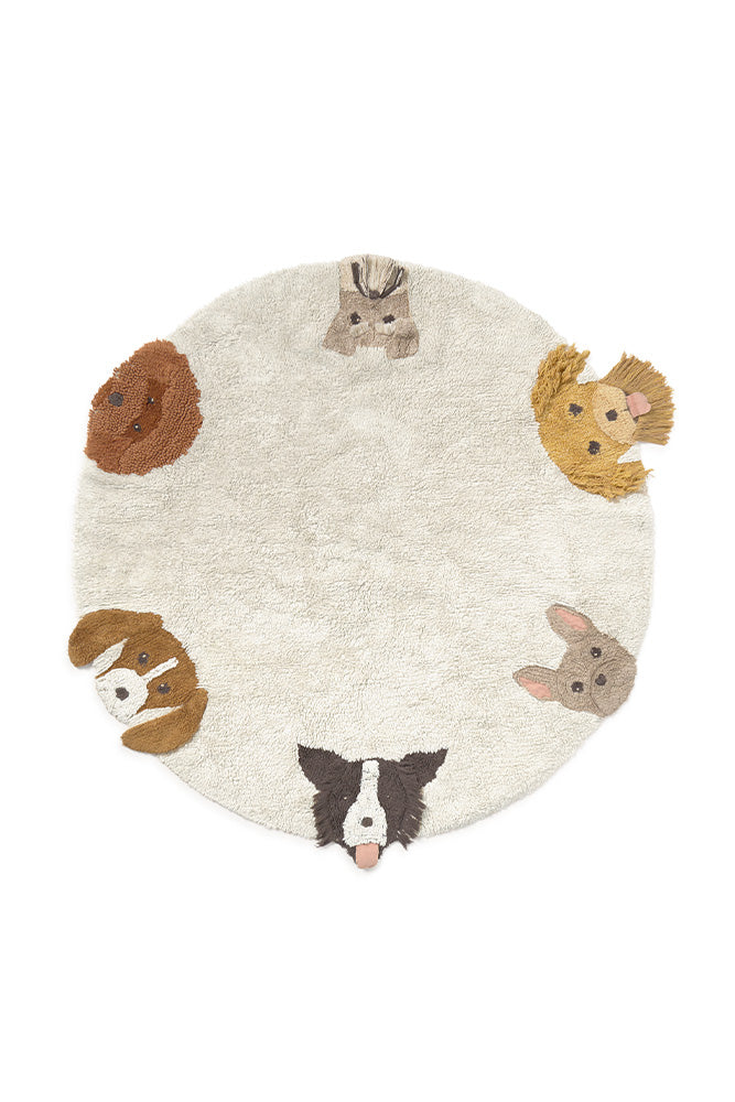 Lorena Canals | Kamertapijt Dogs Ø 140cm 