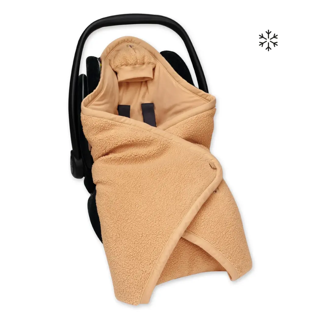 Bemini | Wikkeldeken Teddy Hugmi Ocre Geel 0-12M