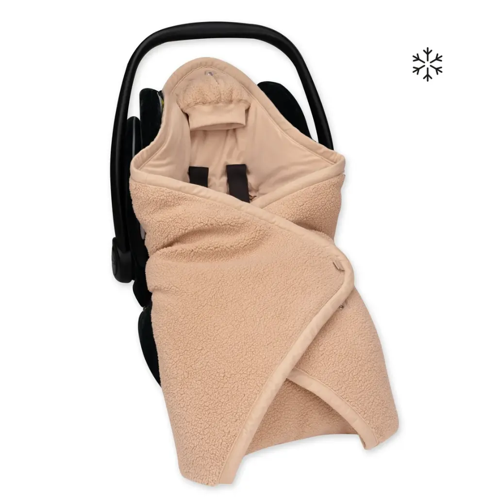 Bemini | Wikkeldeken Teddy Hugmi Naturel 0-12m