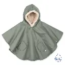 Bemini | Poncho Outdoor Teddy Waterdicht Green 9-36m