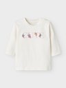 Name it | T-shirt Girls Nbfneya Longesleeve Cloud Dancer