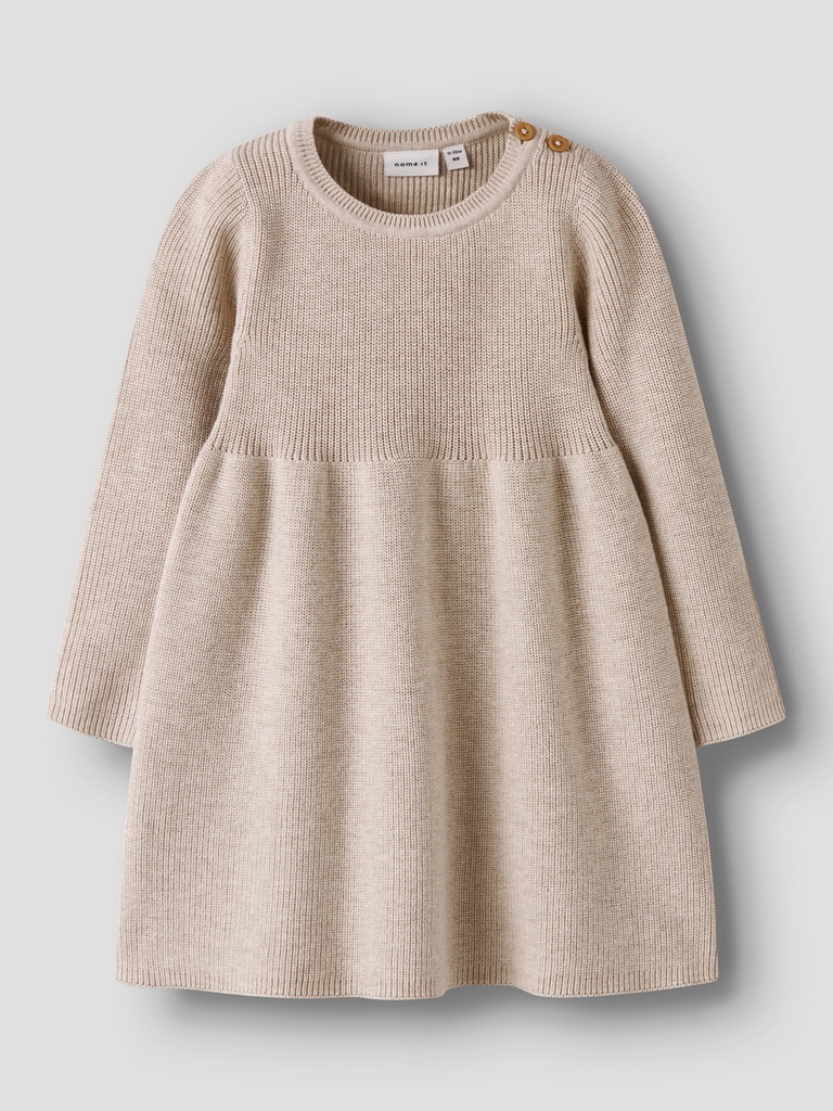 Name it | Jurk Girls Nbfolivina Peyote Melange
