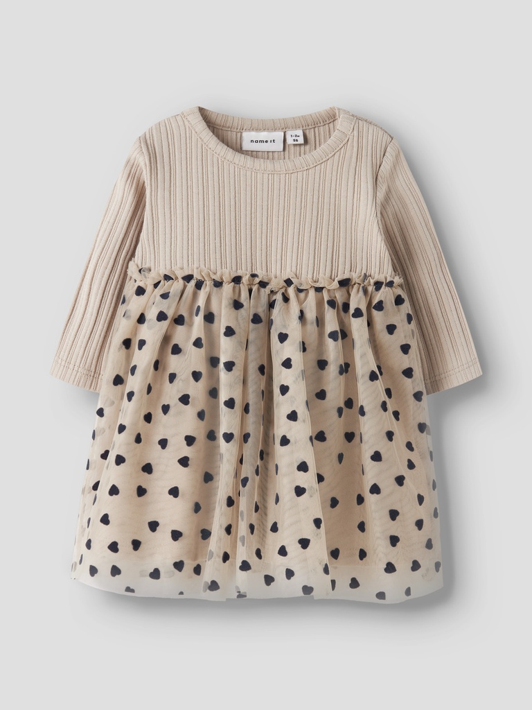 Name it | Jurk Girls Nbfnea Island Fossil