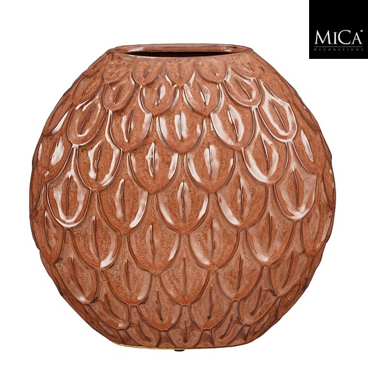 Mica | Vaas Quinn Paars 34x17x34cm 
