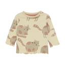 Noppies | T-shirt Girls Twain Longsleeve Animals Medium Grey