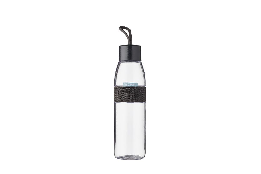 Mepal | Drinkfles Ellipse Nordic Black Zwart/Transparant 500 ml