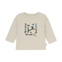 Noppies | T-shirt Boys Stonewood Longsleeve Oatmeal Melange