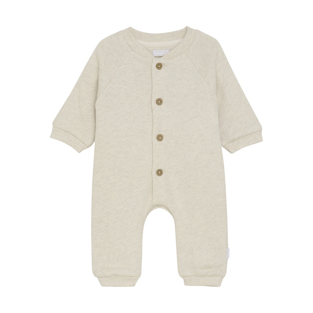 Noppies | Kruippak Boys Stickney Oatmeal Melange