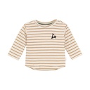 Noppies | T-shirt Boys Sanborn Longsleeve Stripe Off White
