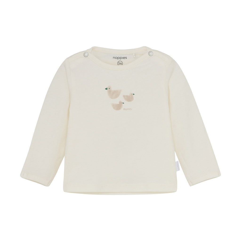 Noppies | T-shirt Noam Longsleeve Egret