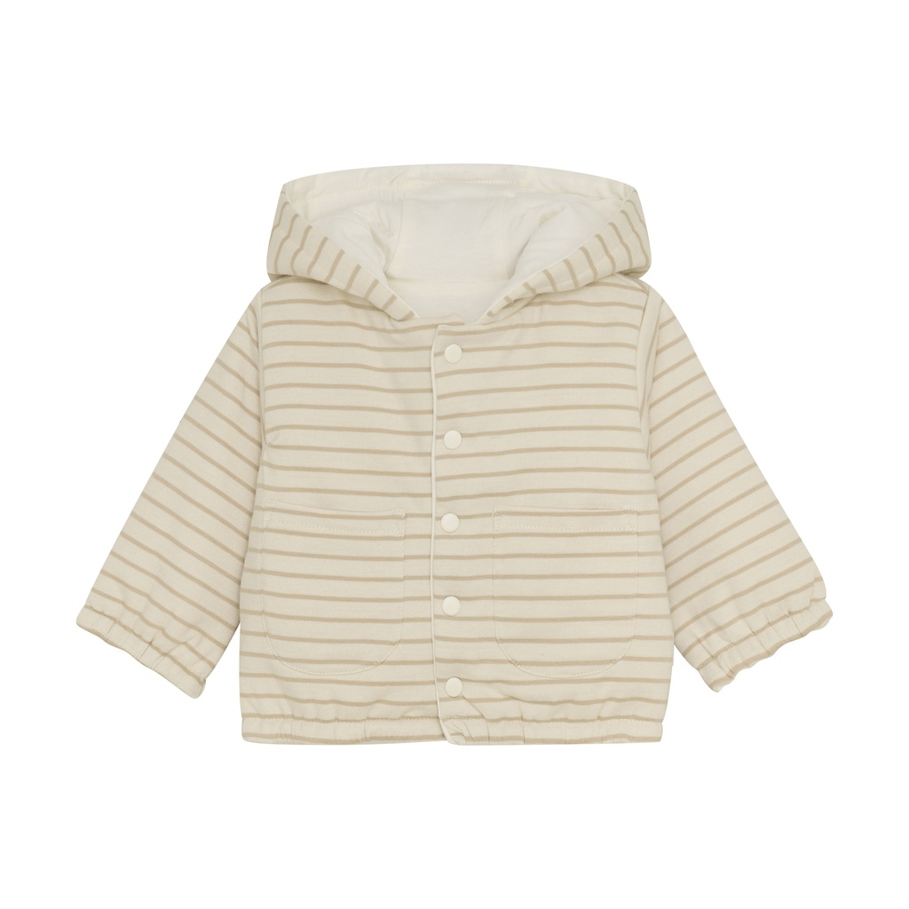 Noppies | Jas Neddie Reversible Stripe Off White