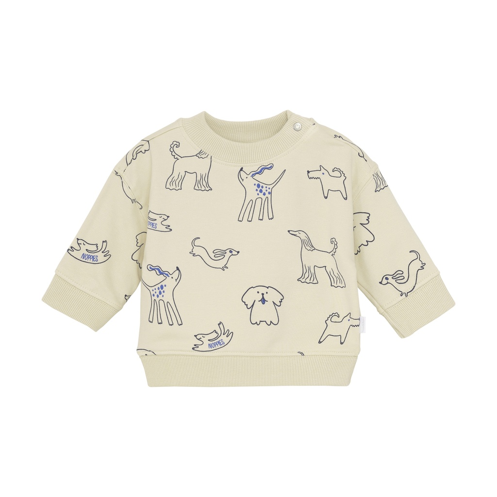 Noppies | Broek Boys Stillwater Animals Off White