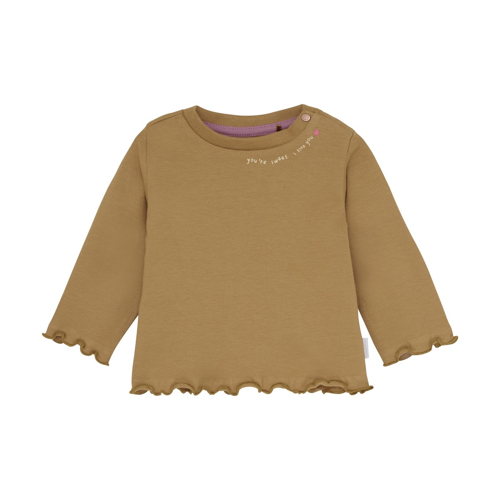 Noppies | T-shirt Girls Tacony Longsleeve Biscuit