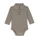 Noppies | Body Boys Spur Stripe Dark Grey