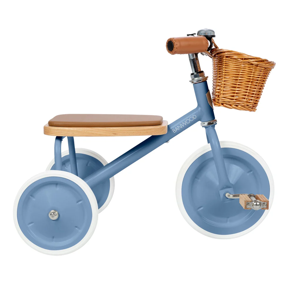 Banwood | Driewieler Trike Vintage Blue Blauw