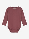 Enfant | Body Girls Pointelle Longsleeve Roan Rouge