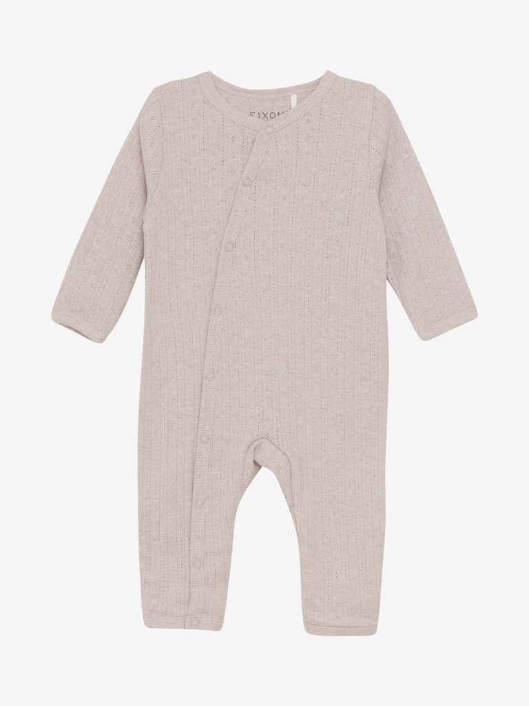 Fixoni | Kruippak Girls Violet Ice Melange