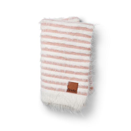 Elodie | Deken Furry Knit Faded Rose