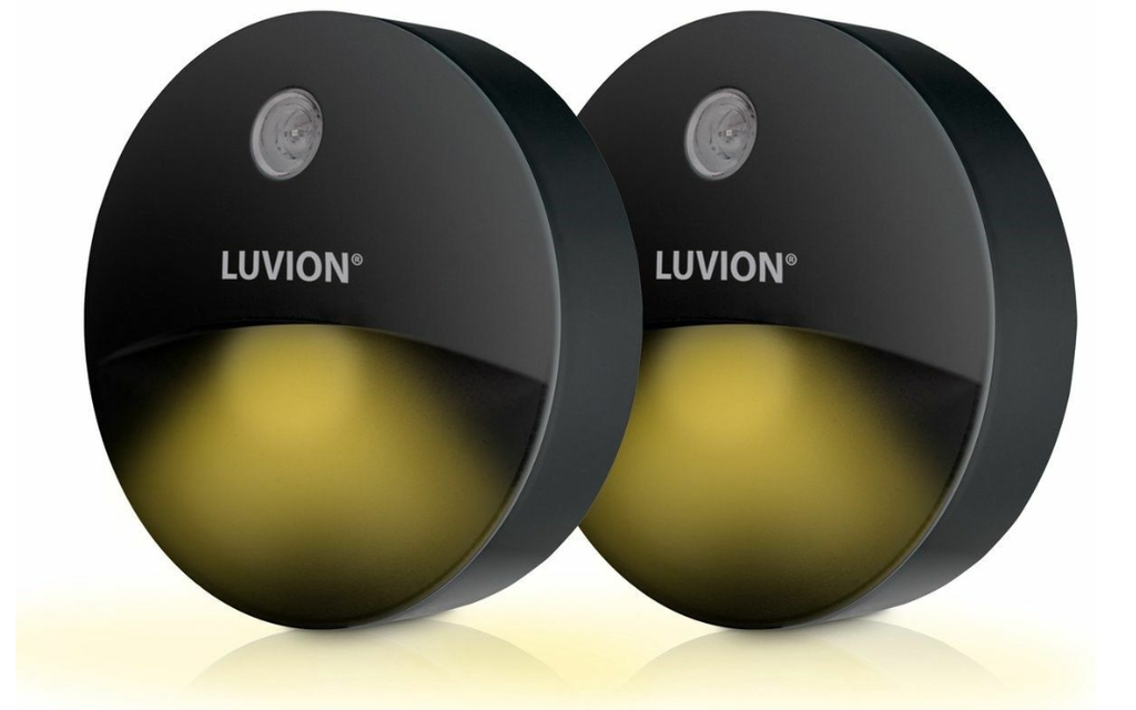 Luvion | Nachtlamp Led Duo-Pack Zwart 