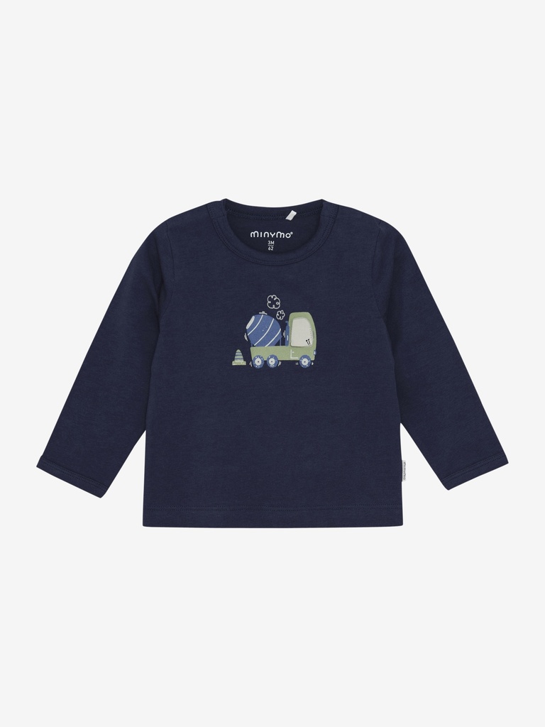 Minymo | T-shirt Boys Longsleeve Parisian Night