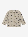 Minymo | T-shirt Boys Longsleeve Oxford Tan