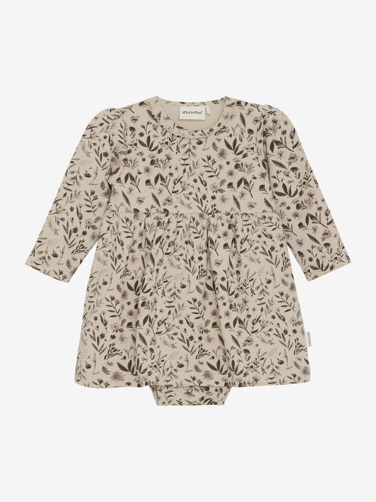 Minymo | Jurk Girls Smoke Grey