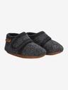 En Fant | Schoenen Baby Wool Slippers Dark Grey Melange