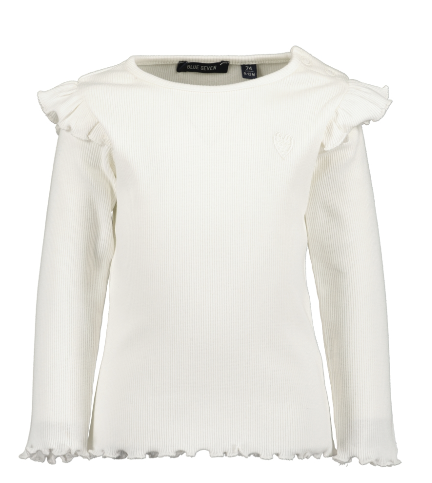 Blue Seven | T-shirt Girls Longsleeve Off White
