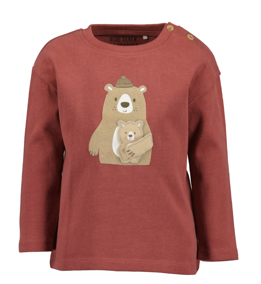 Blue Seven | T-shirt Boys Longsleeve Red