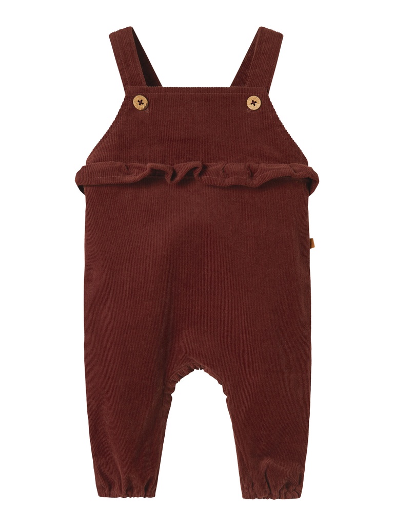 Lil'Atelier | Salopette Girls Nbfobert Hot Chocolate