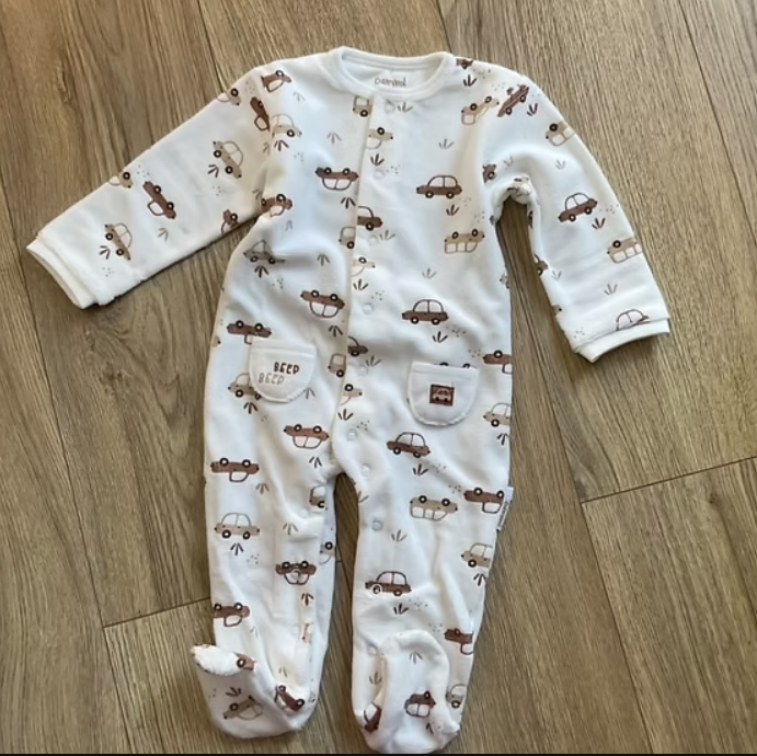 Babybol | Body Lange Mouw Off White