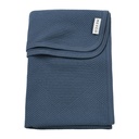 Meyco | Deken Gebreid Jacquard Pure Indigo 75x100cm