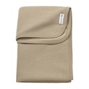 Meyco | Deken Gebreid Jacquard Flannel Pure Taupe Bruin 100x150cm