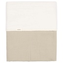 Koeka | Deken Wieg Faro Cotton/Fleece Sage Groen 75x100cm