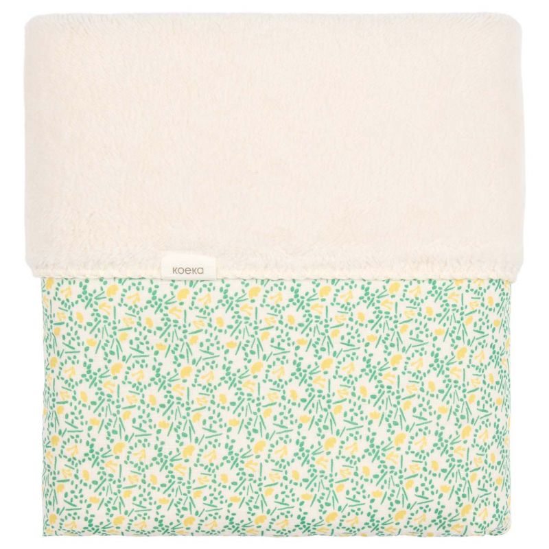 Koeka | Deken Wieg Meadow Teddy Off White 75x100cm