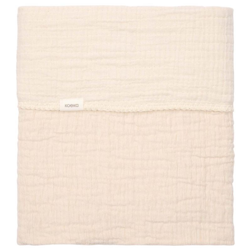 Koeka | Deken Ledikant Rivoli Warm White 100x150cm