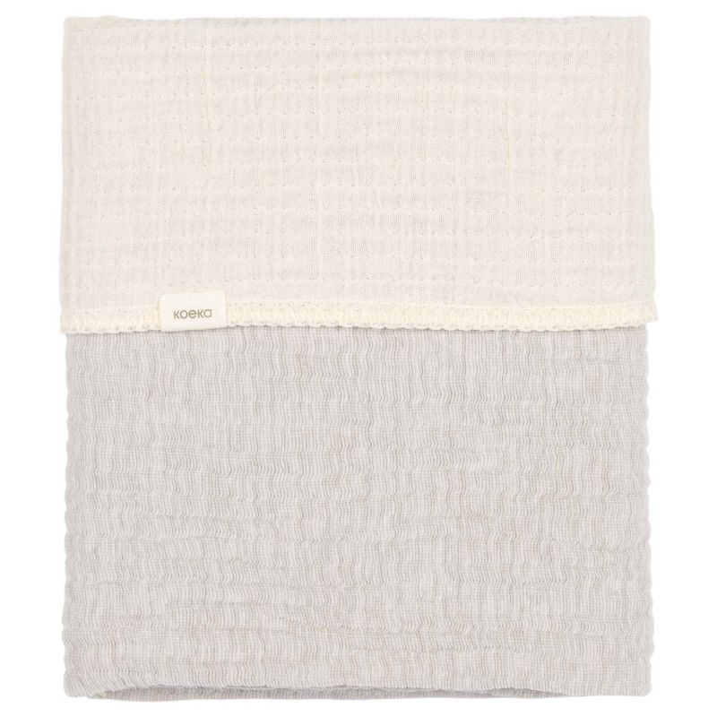 Koeka | Deken Ledikant Rivoli Stone 100x150cm