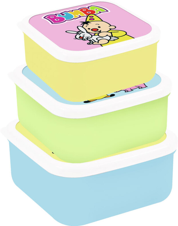 Bumba | Snackdoos Dieren 3-delig