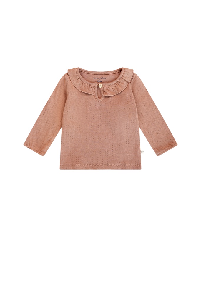 Petite Maison x Nono | T-shirt Kaya Longsleeve Caramel