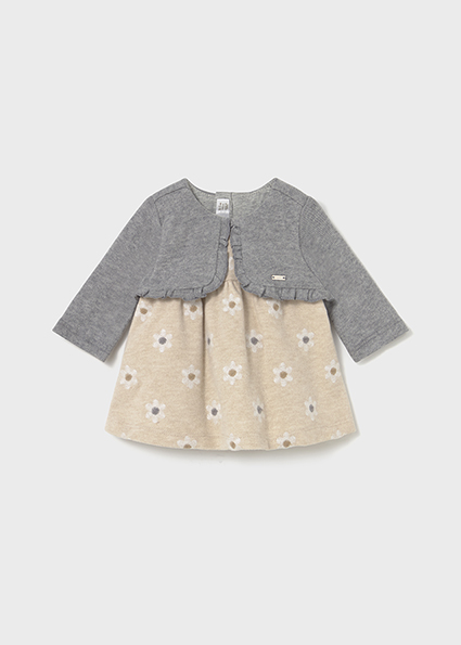 Mayoral | Jurk Girls Knit Cardigan Sand