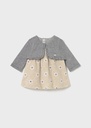 Mayoral | Jurk Girls Knit Cardigan Sand