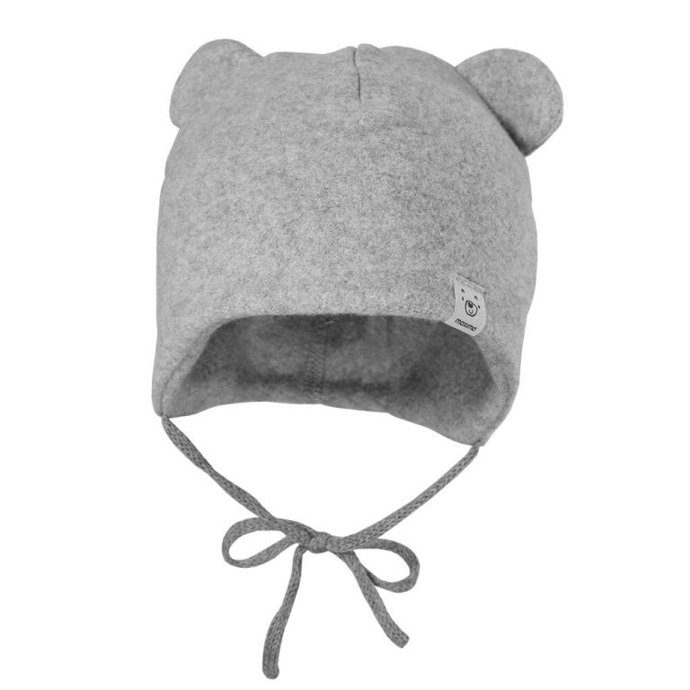 Maximo | Muts Fleece Met Oortjes Graumeliert