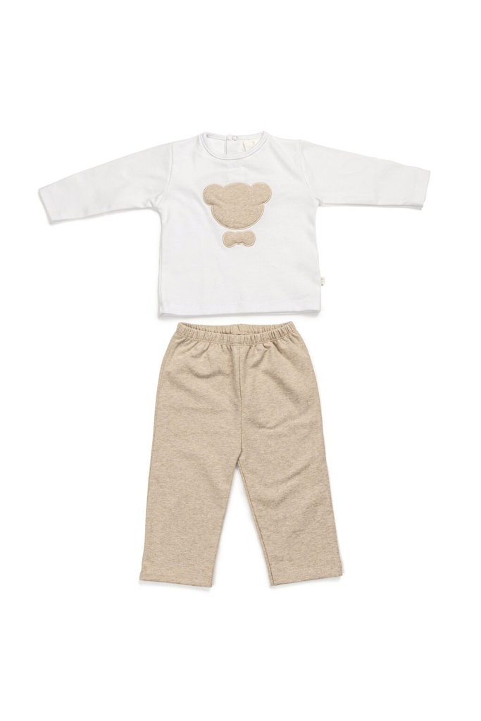 Living Nature | Pyjama Cédric Sand 2-delig