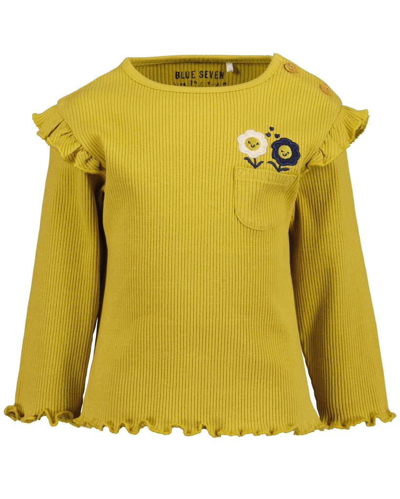 Blue Seven | T-shirt Girls Longsleeve Yellow